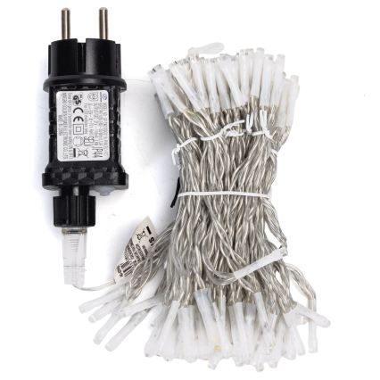 Aigostar - LED Outdoor Christmas String Lights 120 LEDs / 8 functions, 3.9 x 1.2 m, IP44, multicolor