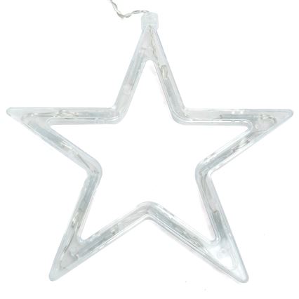 Aigostar - LED Outdoor String Lights 120 LEDs/6W/230V/8 lighting modes 3x0.6m IP44 cool white + remote control