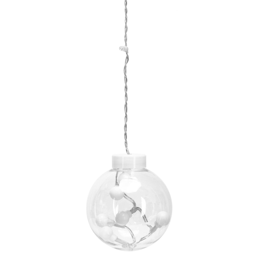 Aigostar - LED Outdoor Christmas String Lights 120xLED/8 functions 3x0,6m IP44 Warm White + Remote Control