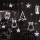 Aigostar - LED Outdoor Christmas String Lights 120xLED/8 functions 3x0,6m IP44 cool white + remote control