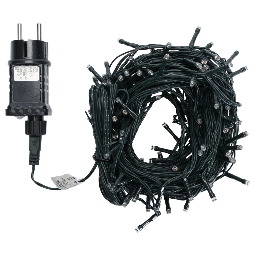 Aigostar - LED Outdoor Christmas string lights 150xLED/8 functions 18m IP44 warm white