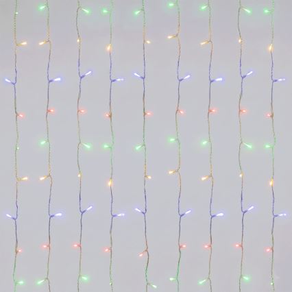 Aigostar - LED Outdoor Christmas String Lights 156xLED/8 functions 4,2x1,2m IP44 multicolor