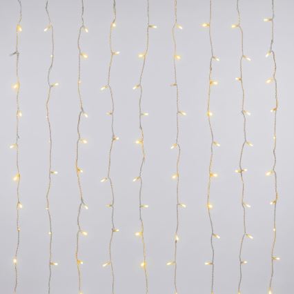 Aigostar - LED Outdoor Christmas String Lights 180 LEDs / 8 functions 3.9 x 1.8 m IP44 warm white