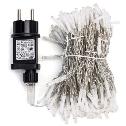 Aigostar - LED Outdoor Christmas String Lights 180 LEDs / 8 functions 3.9 x 1.8 m IP44 warm white