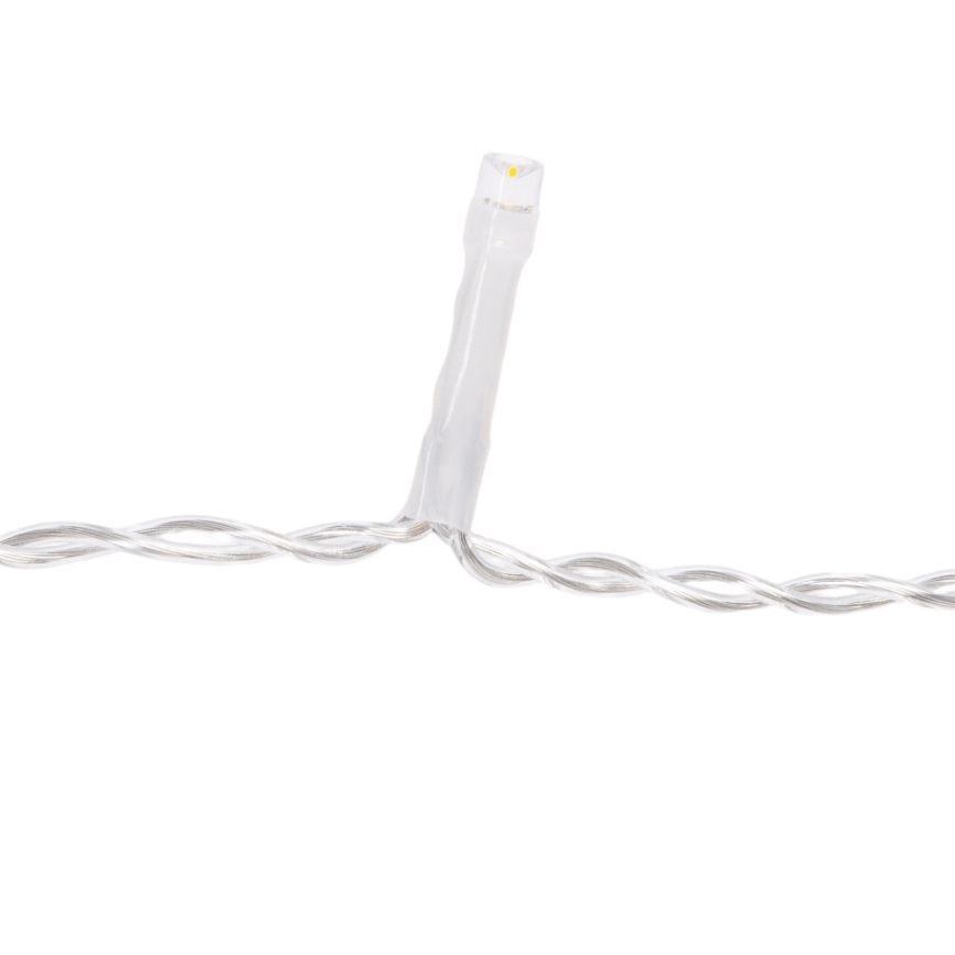 Aigostar - LED Outdoor Christmas String Lights 180 LEDs / 8 functions 3.9 x 1.8 m IP44 warm white