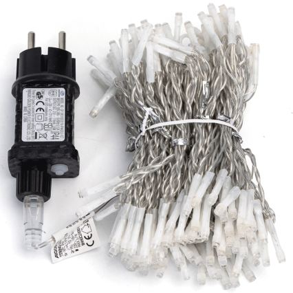 Aigostar - LED Outdoor Christmas string lights 192xLED/8 functions 4.5x1.2m IP44 cool white