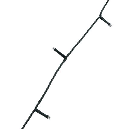 Aigostar - LED Outdoor Christmas String Lights, 200 LEDs / 8 Lighting Modes, 20 m, IP44, Cool White