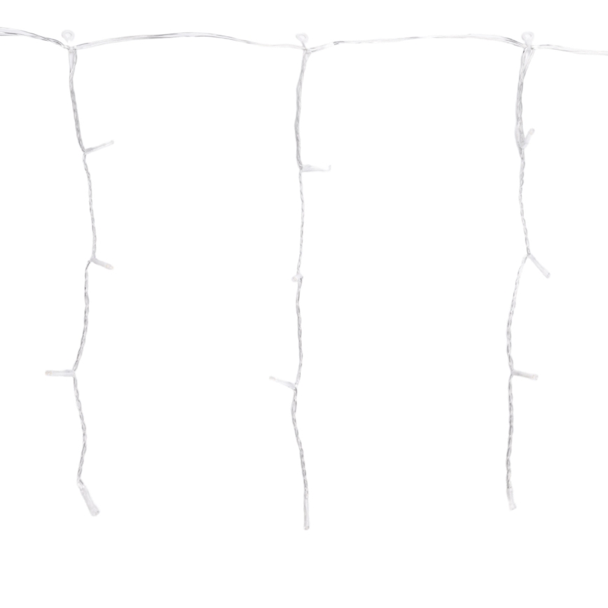 Aigostar - LED Outdoor Christmas String Lights, 200 LEDs, 8 Modes, 10 x 0.4 m, IP44, Warm White