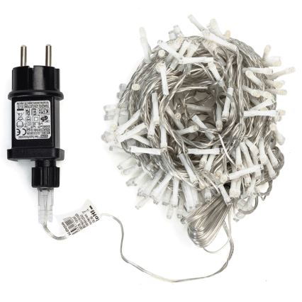 Aigostar - LED Outdoor Christmas String Lights 200 LEDs/8 modes 13m IP44 warm white