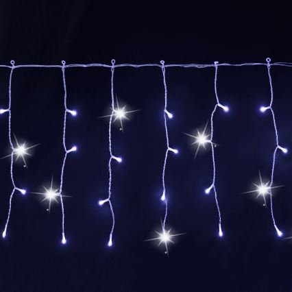Aigostar - LED Outdoor Christmas String Lights 200 LEDs 8x0.4 m IP44 Cool White