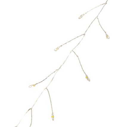 Aigostar - LED Outdoor Christmas string lights 2000xLED/8 functions 53m IP44 warm white