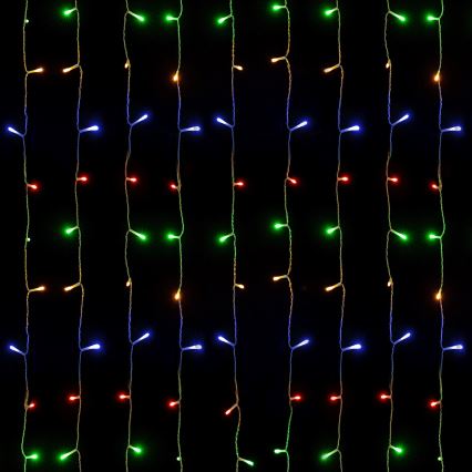 Aigostar - LED Outdoor Christmas String Lights, 234 LEDs / 8 Modes, 1.2 x 1.8 m, IP44, Multicolor