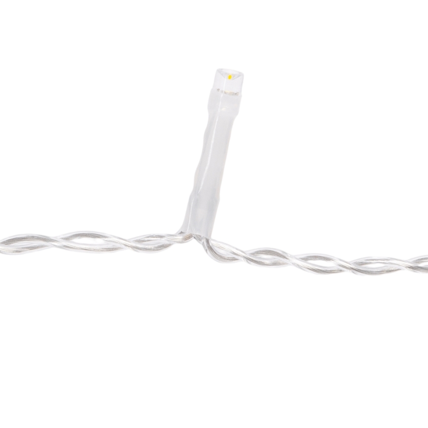 Aigostar - LED Outdoor Christmas Light String 288 LEDs / 8 functions 1.5 x 1.8 m IP44 Cool White