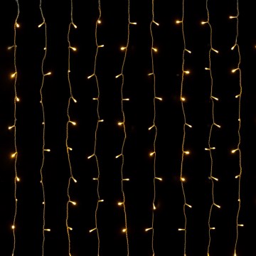 Aigostar - LED Outdoor Christmas String Lights 288xLED 1,5x1,8m IP44 Warm White