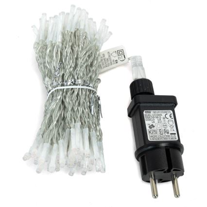 Aigostar - LED Outdoor Christmas String, 300 LEDs, 8 Modes, 3×1 m, IP44, Warm White + Remote Control