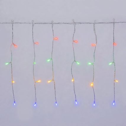 Aigostar - LED Outdoor Christmas String Lights 400 LEDs / 8 functions 23 x 0.4 m IP44 multicolor