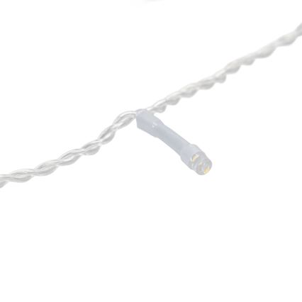 Aigostar - LED Outdoor Christmas String Lights 400 LEDs/8 functions 23m IP44 Cool White