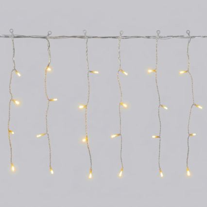 Aigostar - LED Outdoor Christmas String Lights 400xLED/8 functions 23x0,4m IP44 warm white