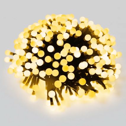 Aigostar - LED Outdoor Christmas String Lights 50 LEDs / 8 Modes, 8m, IP44, Warm White