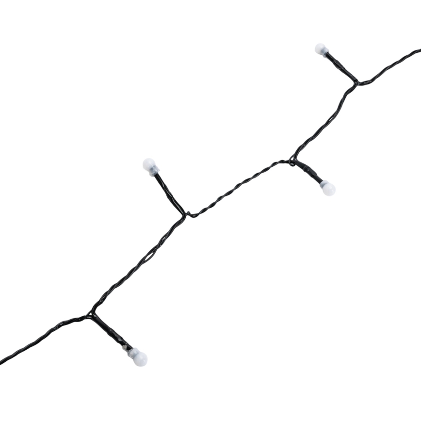 Aigostar - LED Outdoor Christmas String Lights 50 LEDs / 8 Modes, 8m, IP44, Warm White