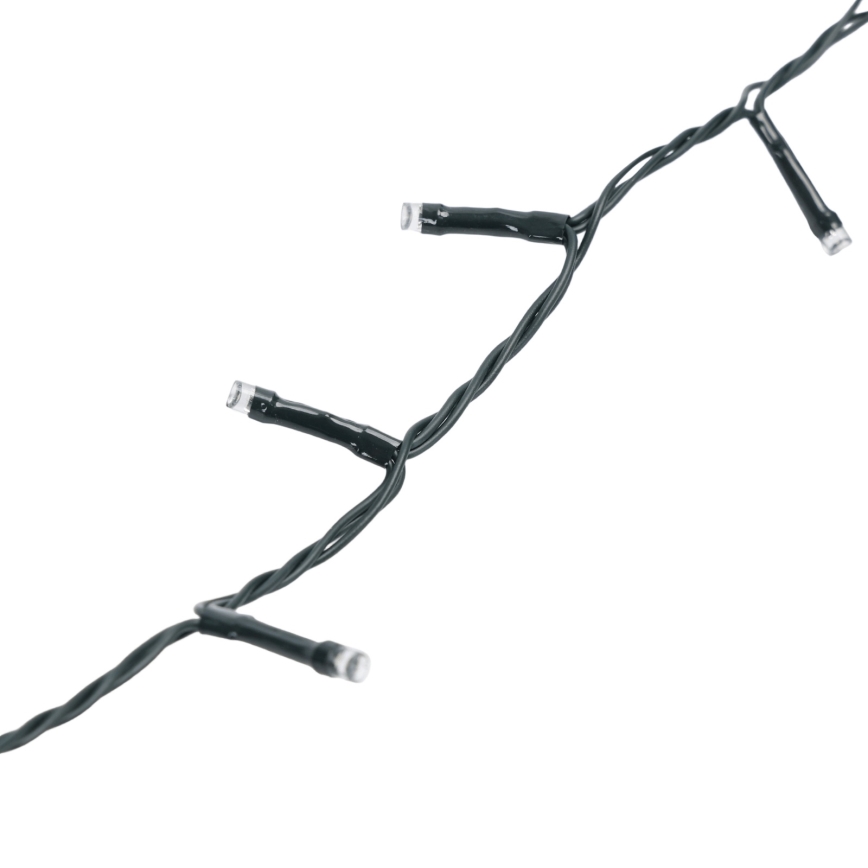 Aigostar - LED Outdoor Christmas String Lights, 500 LEDs / 8 Modes, 53 m, IP44, Cool White