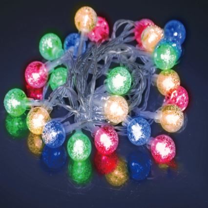 Aigostar - LED Outdoor Christmas string lights 50xLED/8 functions 8m IP44 multicolor