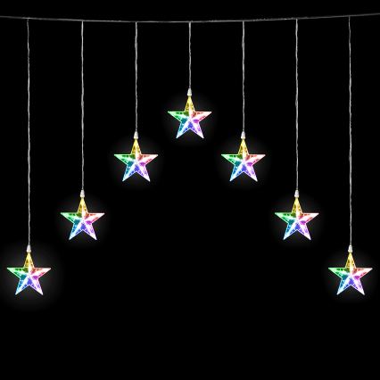 Aigostar - LED Outdoor Christmas String Lights 70 LEDs/8 functions 4.2 x 1 m IP44 multicolor