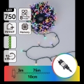 Aigostar - LED Outdoor Christmas String Lights 750xLED/8 functions 78m IP44 multicolor