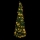 Aigostar - LED Outdoor Christmas Tree, 100 LEDs, 1.5 m, IP44, green with warm white LEDs