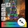 Aigostar - LED Outdoor Christmas Tree, 125 LEDs, 8 Lighting Modes, 1.2 m, IP44, Multicolor
