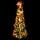 Aigostar - LED Outdoor Christmas Tree, 150 LEDs, 1.8 m, IP44, Red/Gold, Warm White