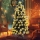Aigostar - LED Outdoor Christmas Tree 165 LEDs / 8 functions 1.5 m IP44 warm white