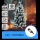 Aigostar - LED Outdoor Christmas Tree 205 LEDs / 8 Functions, 1.8 m, IP44, Cool White
