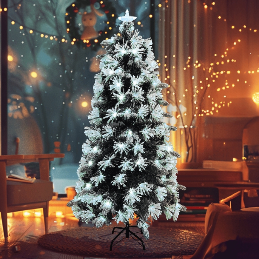 Aigostar - LED Outdoor Christmas Tree 245xLED/8 functions 2,1 m IP44 cool white