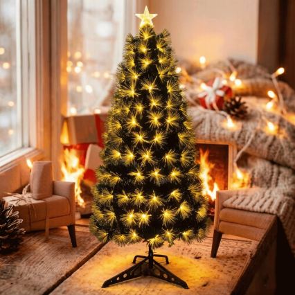 Aigostar - LED Outdoor Christmas Tree 55xLED/8 functions 0.6 m IP44 warm white