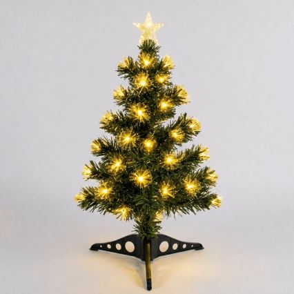 Aigostar - LED Outdoor Christmas Tree 55xLED/8 functions 0.6 m IP44 warm white