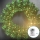 Aigostar - LED Outdoor Christmas Wreath, 72 LEDs / 3×AA, Ø 50 cm, IP44, Warm White