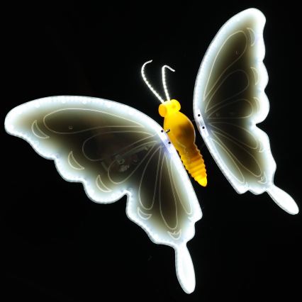 Aigostar - LED outdoor decoration 372xLED IP44 cool white butterfly