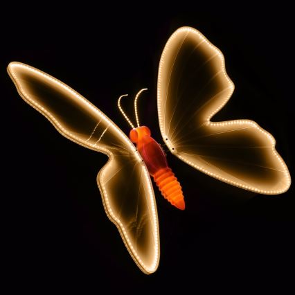 Aigostar - LED Outdoor Decoration 504xLED IP44 Warm White Butterfly