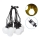 Aigostar - LED Outdoor decorative chain 10xLED/8m IP44 warm white