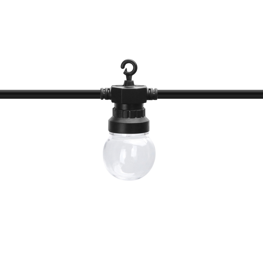 Aigostar - LED Outdoor decorative chain 10xLED/8m IP44 warm white