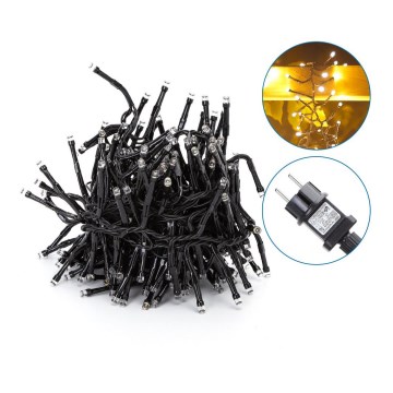 Aigostar - LED Outdoor decorative chain 250xLED/10m IP44 warm white