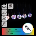 Aigostar - LED Outdoor Decorative String Lights, 160 LEDs, 10 m, IP44, Multicolor