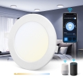 Aigostar - LED Outdoor dimmable recessed light MESH LED/6W/230V 2700-6500K IP44 white