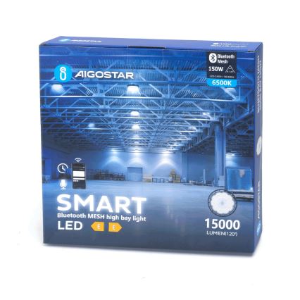 Aigostar - LED Heavy-duty dimmable outdoor light MESH High Bay LED/150W/230V 6500K IP65