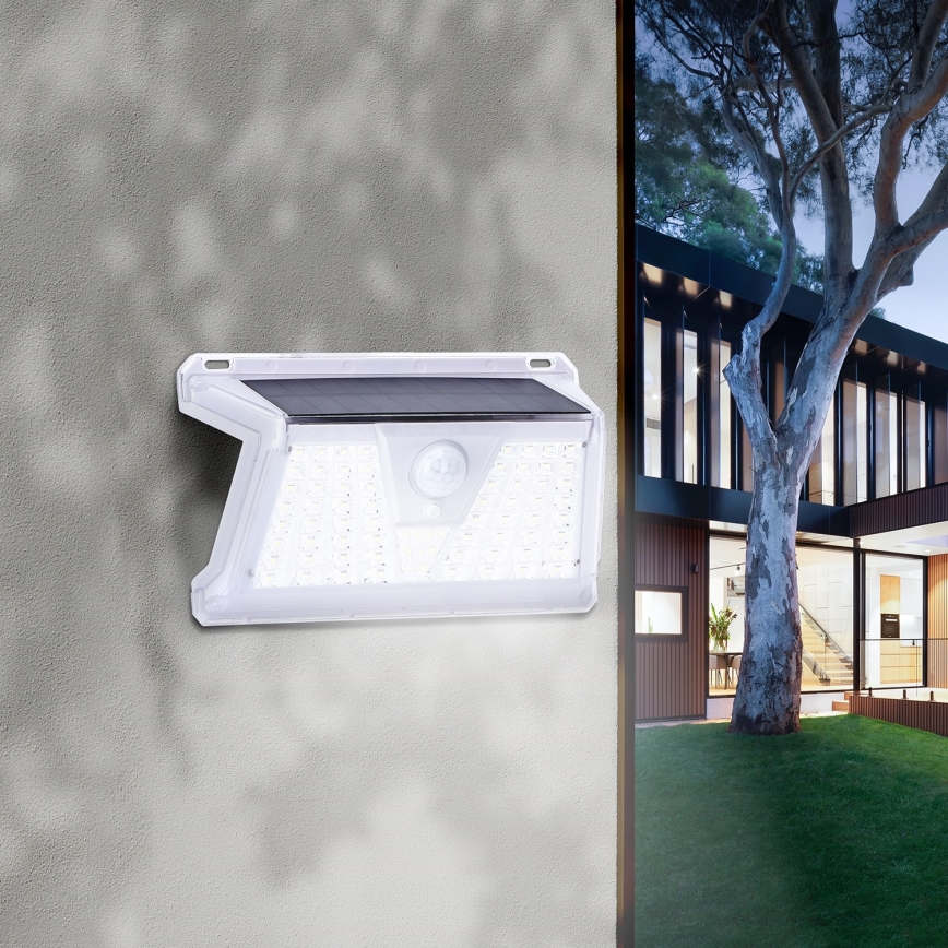 Aigostar - LED Outdoor solar light with a sensor LED/2,4W/5V IP65