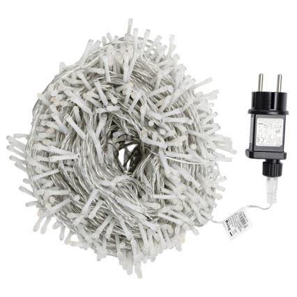 Aigostar - LED Outdoor String Lights, 1,000 LEDs / 8 Modes, 53 m, IP44, Multicolor