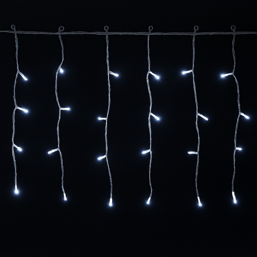 Aigostar - LED Outdoor String Lights 100xLED/8 modes 5x0,4m IP44 cool white