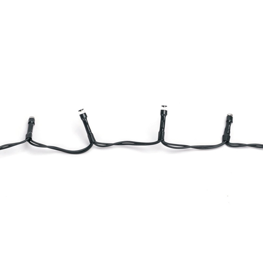 Aigostar-LED Outdoor string lights, 300 LEDs, 8 modes, battery-powered (3x AA), 15.3 m, IP44, warm white