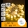 Aigostar - LED Outdoor String Lights, 50 LEDs / 3×AA / 8 modes, 5.3 m, IP44, Warm White